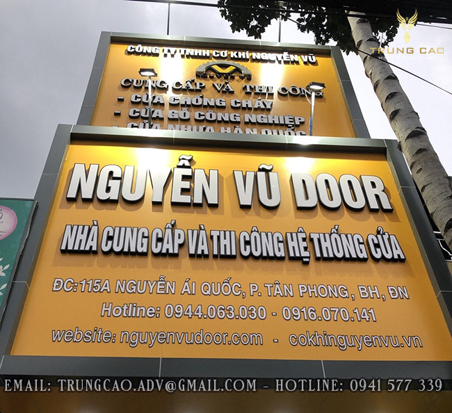 thi công bảng hiệu đẹp