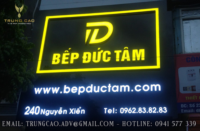 làm bảng hiệu quảng cáo tại Biên Hòa Đẹp