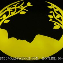 Hộp Đèn Mica Hút Nổi Cho Khách Sạn