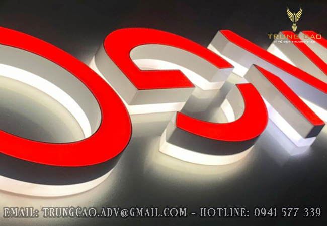 xưởng gia công chữ mica đẹp