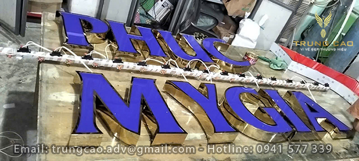 Xưởng Gia Công Chữ Inox Quảng Cáo – Đẹp Bền, Giá Sỉ Cạnh Tranh